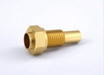 Brass hose fitting