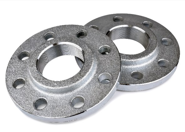 Machined flange pair