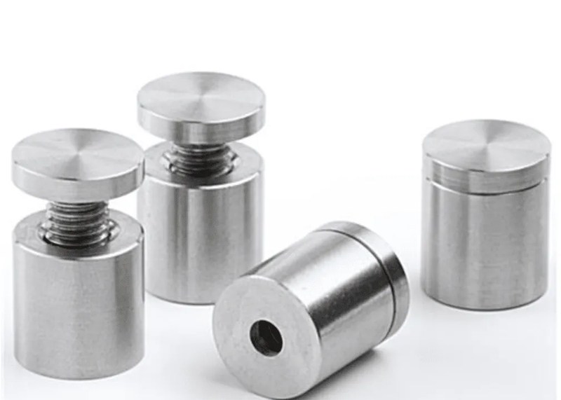 Stainless glass standoffs
