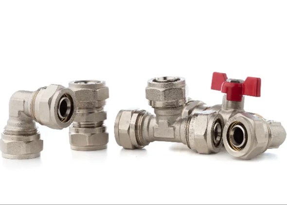 Compression valve fittings
